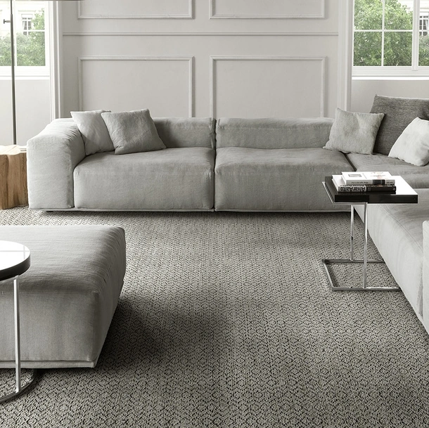 Tavolino Servogiro e Servoquadro in laccato lucido e opaco con base in metallo di Pianca