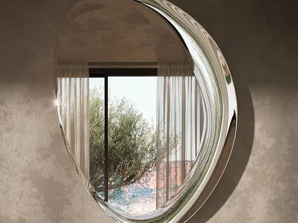 Specchio Ascot Magnum in cristallo specchiato di Cattelan Italia