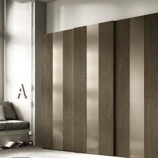 Armadio Maestrale S180 di Moretti Compact Giorno Notte