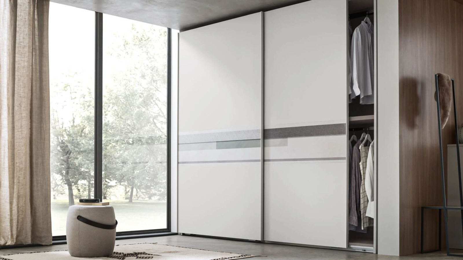 Armadio con anta scorrevole Next di Maronese