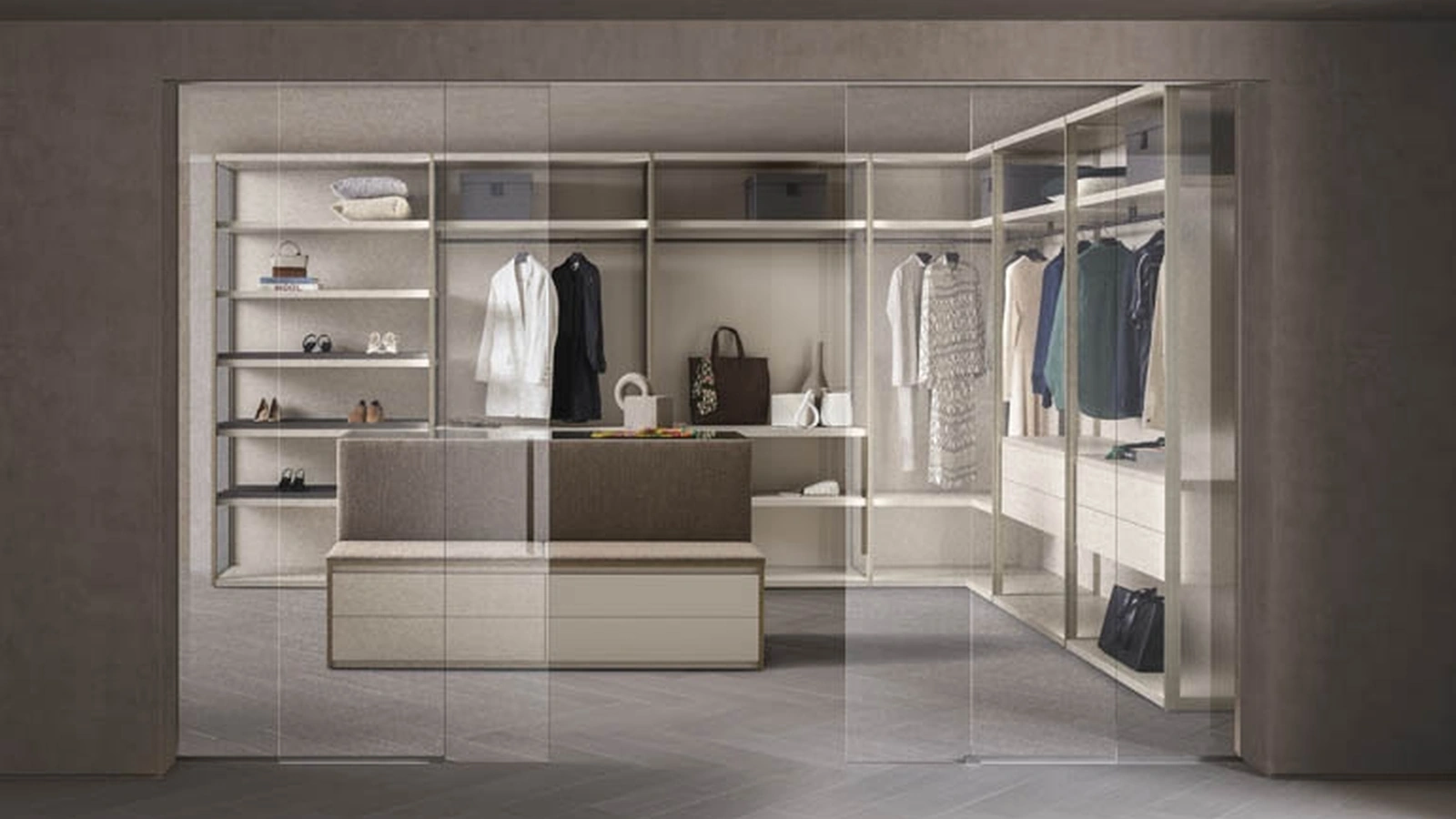 Cabina Armadio Vista di Pianca