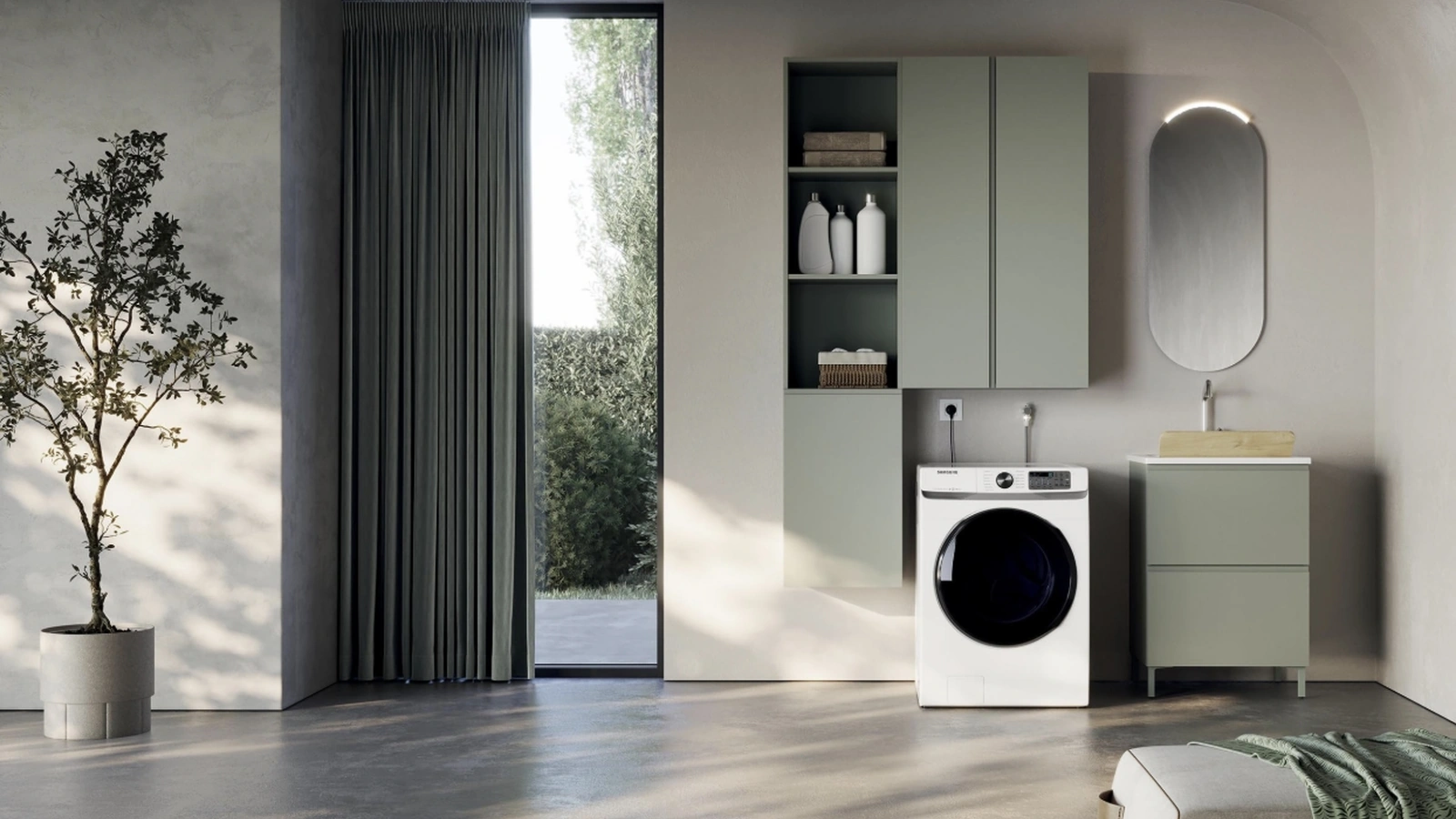 Mobile da Bagno AB+ LG002 di Compab