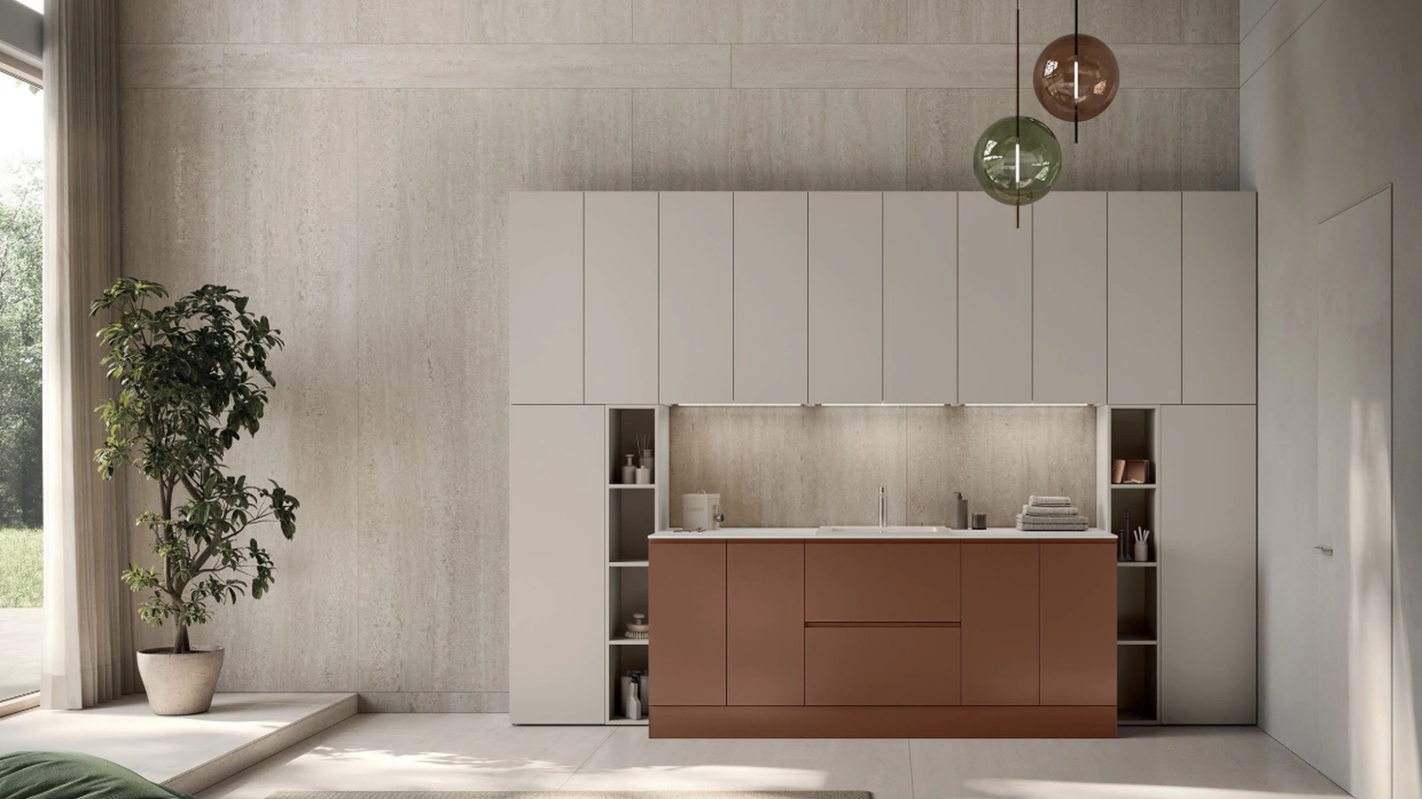 Mobile da Bagno AB+ LG005 di Compab