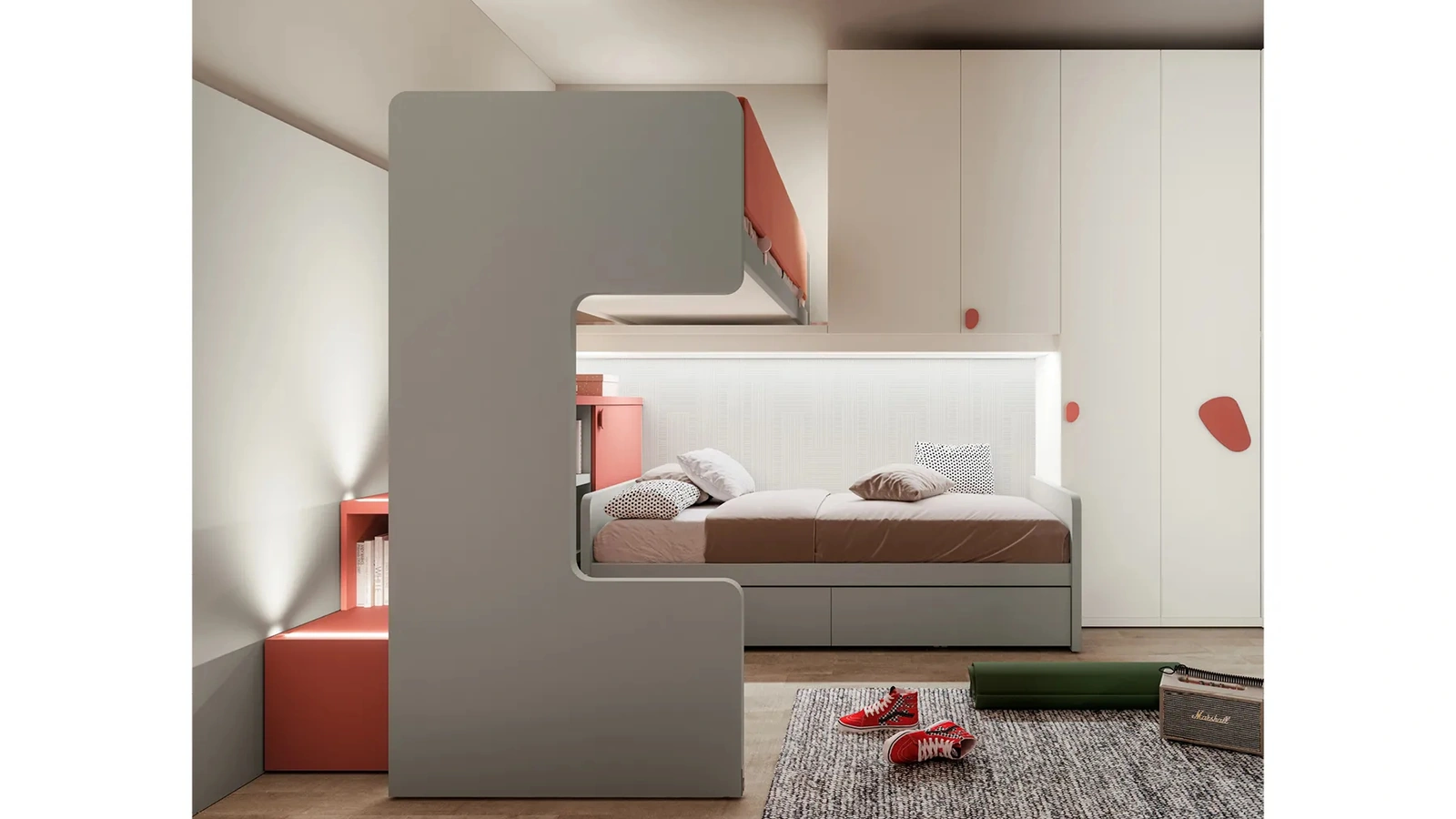 Cameretta Layout 16B di Doimo Cityline