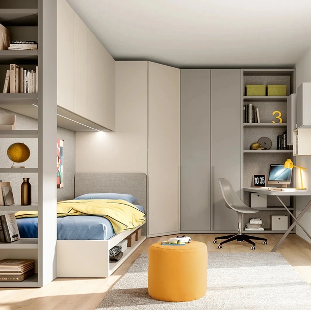 Cameretta a ponte Layout 02B di Doimo Cityline