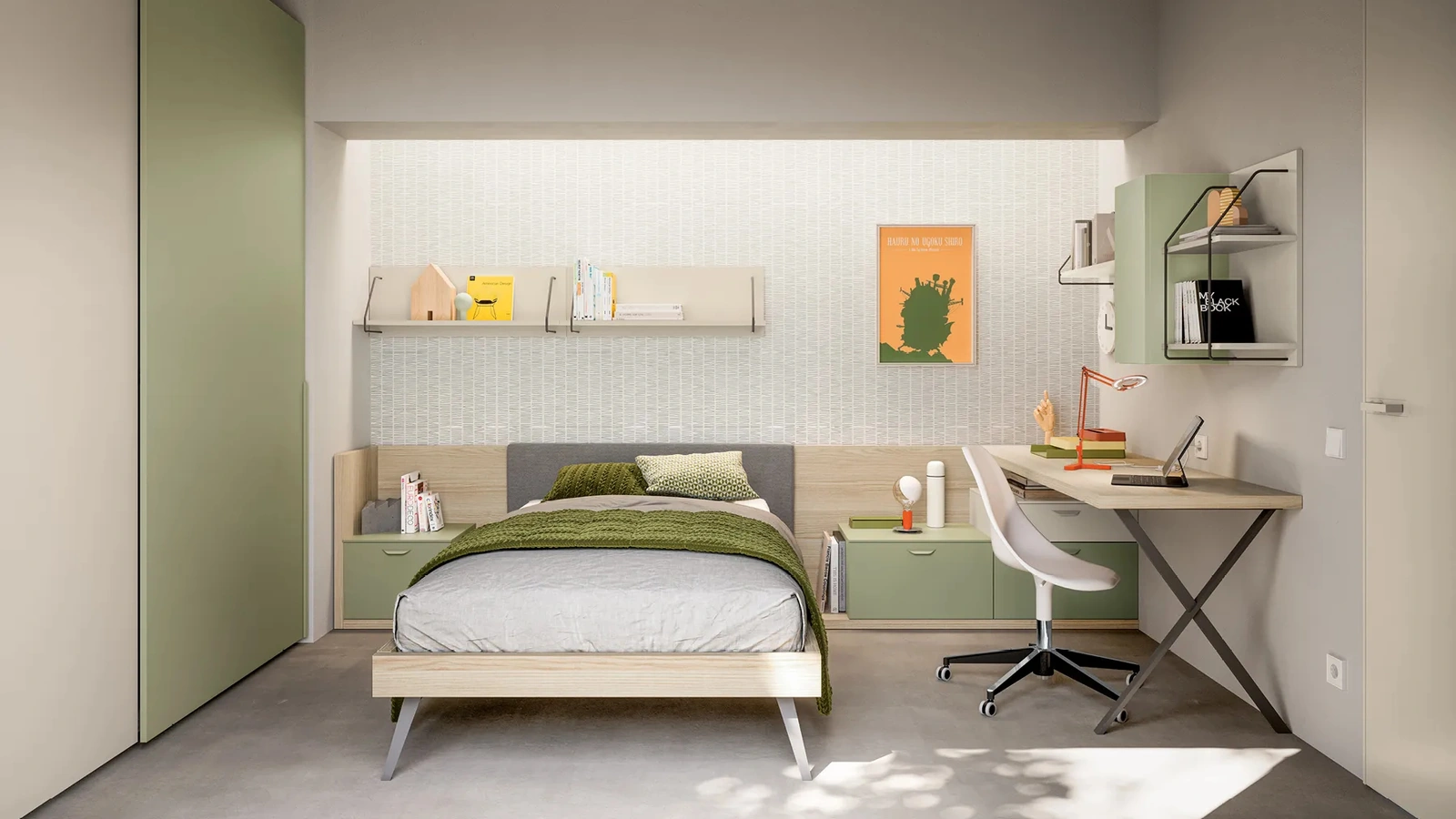 Cameretta Layout 05A di Doimo Cityline