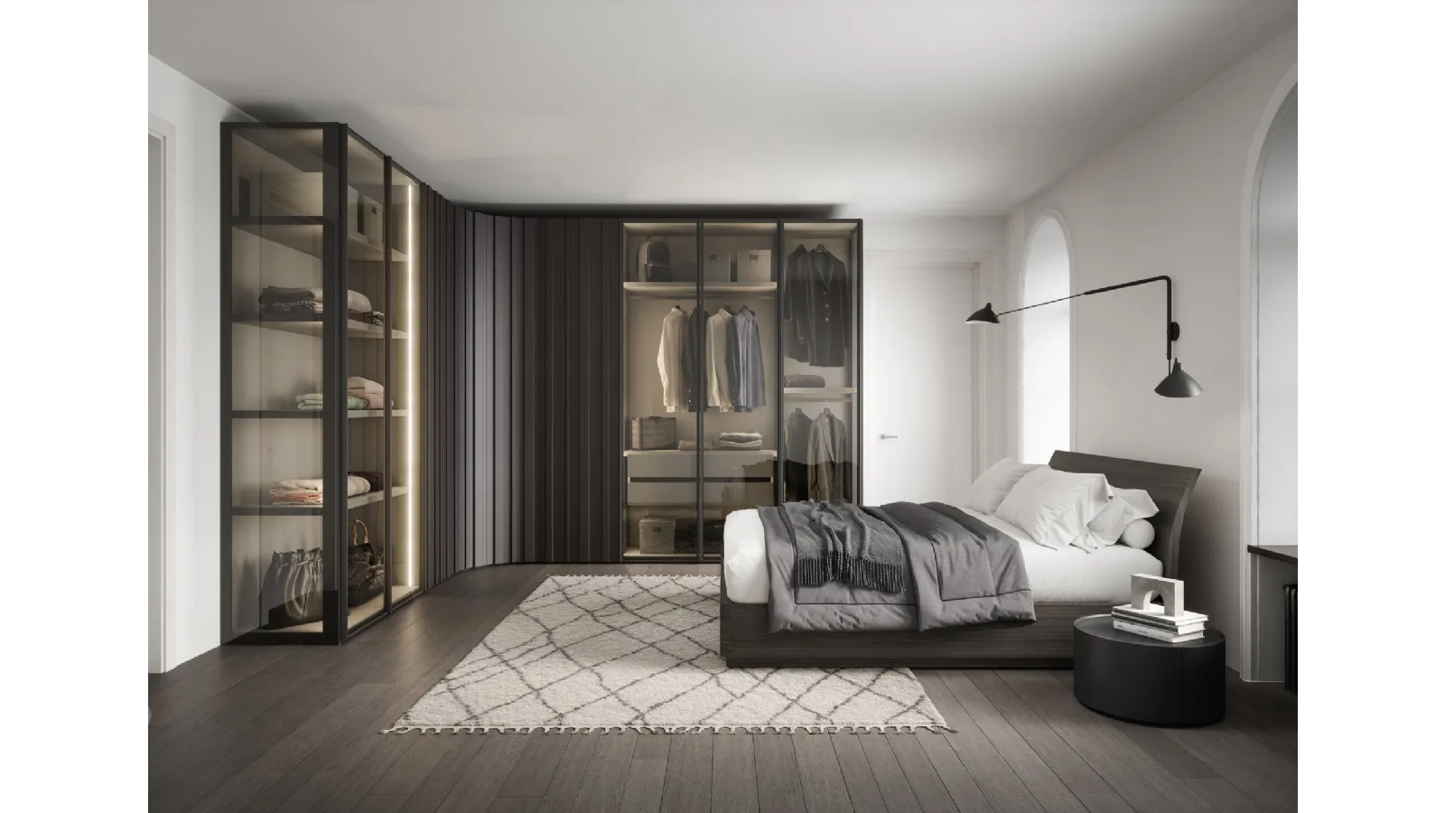 Comodino Allout di Novamobili