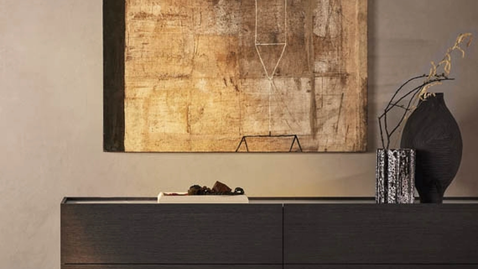 Comò Atlante in legno di Pianca