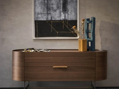 Comò Dedalo 01 in Legno di Pianca