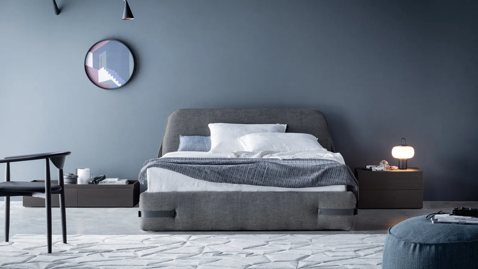 Comodino Easy System di Novamobili