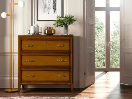Comò classico in legno Scrigno di Le Fablier
