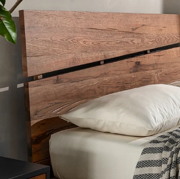 Letto Bogotà in legno di rovere di Le Fablier