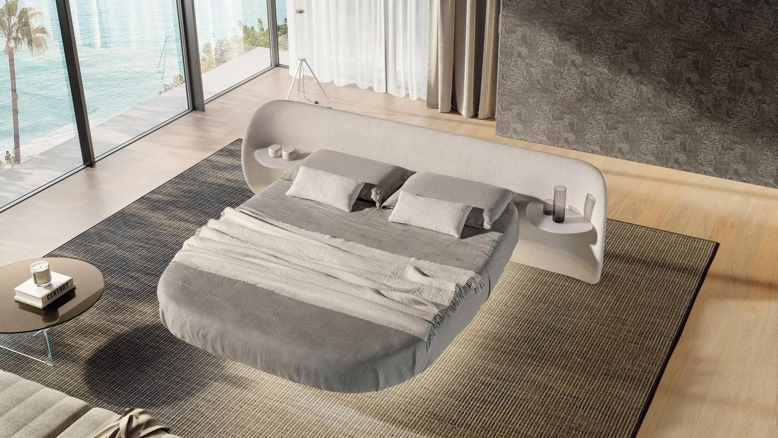 Letto Roundy Air 2895 di Lago