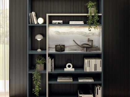 Libreria a muro 30mm 2733 di Lago