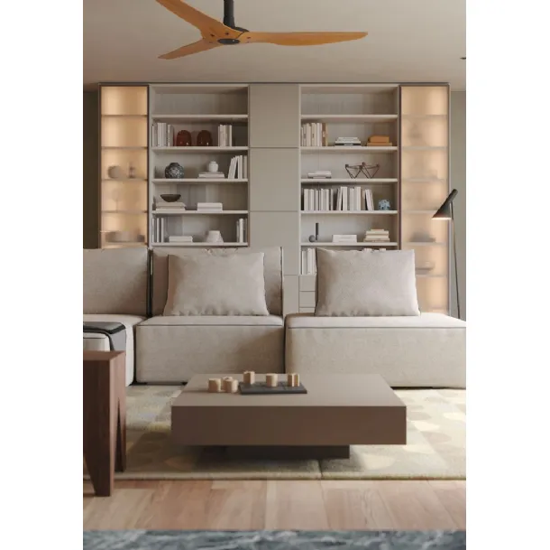 Libreria a muro LV717 di Giessegi