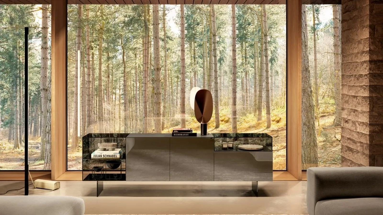 Madia 36e8 Glass 1325 in vetro di Lago