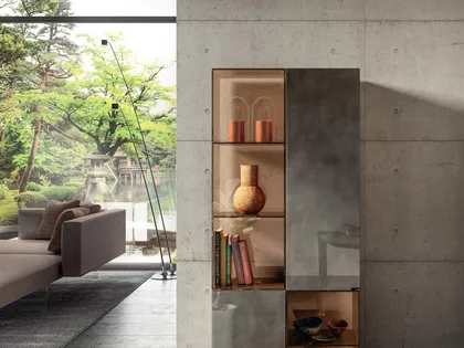 Madia alta in vetro 36e8 Glass 1362 di Lago