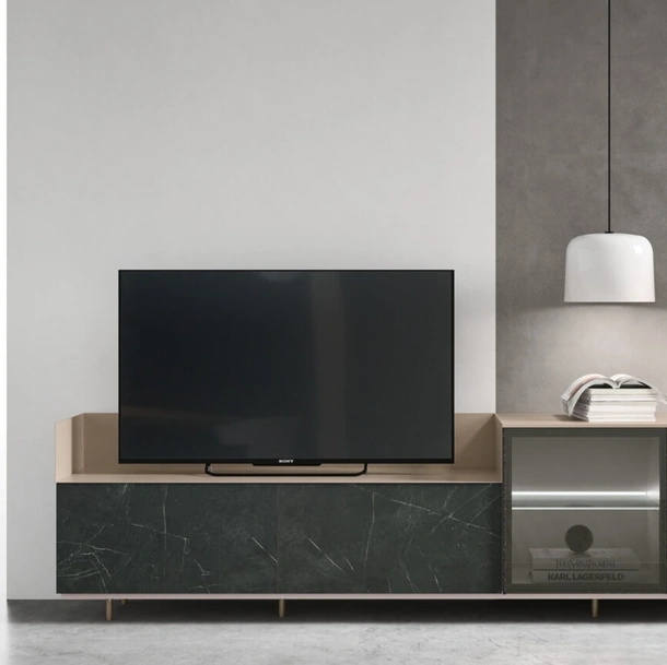 Mobile Porta Tv con piedini sm2364 di Maronese