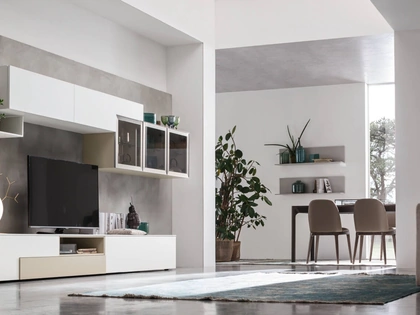 Parete Attrezzata Seta Comp SA2201 di Maronese