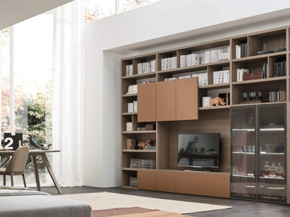 Parete Attrezzata Sistema Spalla Comp SA2204 di Maronese