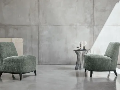 Poltroncina Loft in tessuto di Tomasella