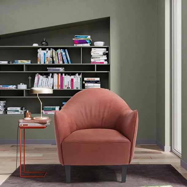 Poltroncina Musetta in tessuto di Egoitaliano