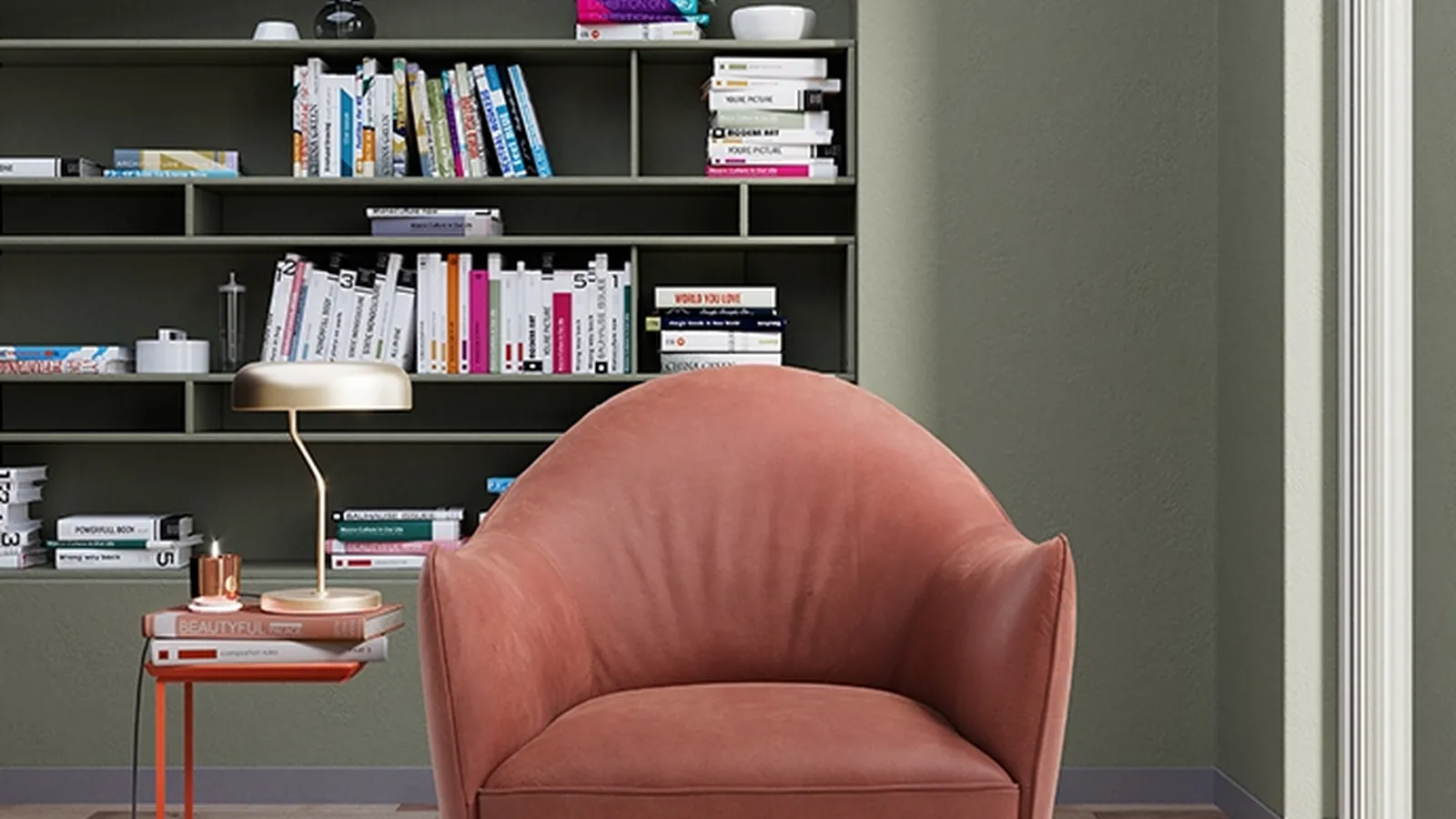 Poltroncina Musetta in tessuto di Egoitaliano