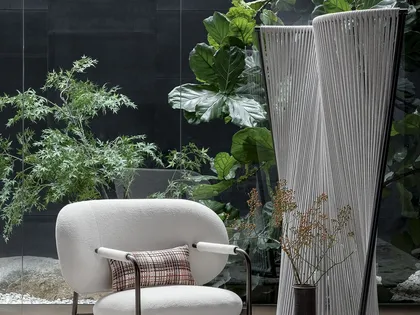 Poltroncina Cross lounge chair di Bonaldo