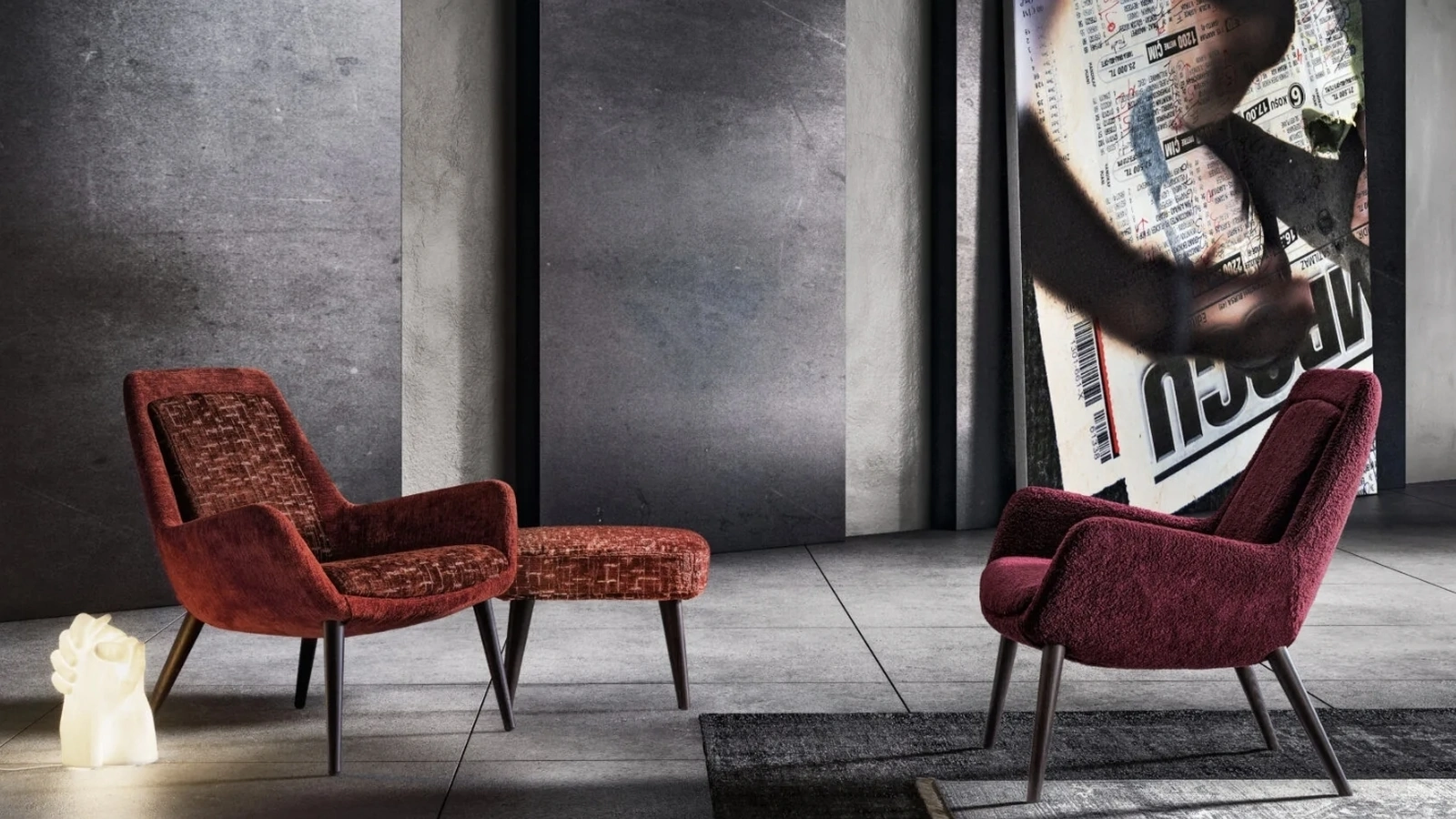 Poltrona Tecla di Samoa