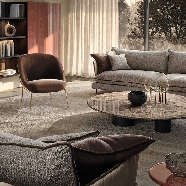 Divano lineare Brando di Pianca