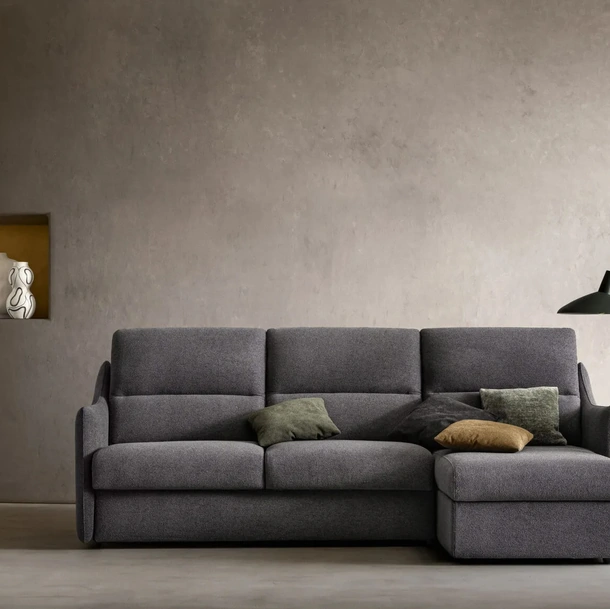 Divano Letto con penisola Logan di Samoa