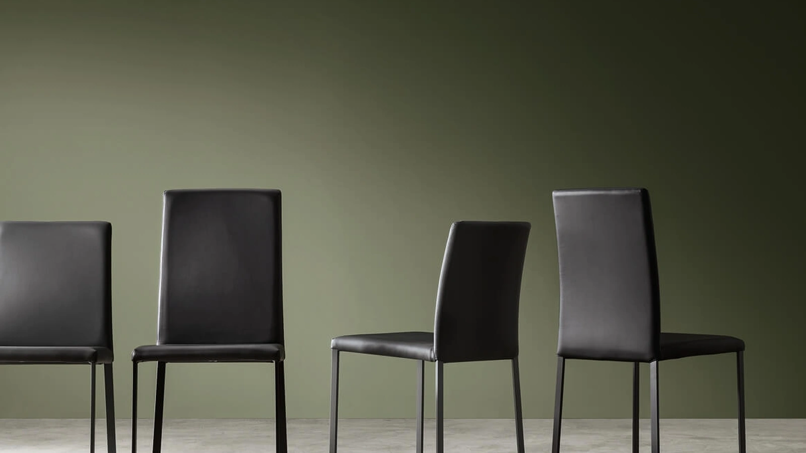 Sedia Giulia in ecopelle di Maronese