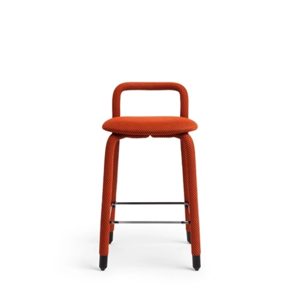 Sgabello imbottito Pippi di Midj