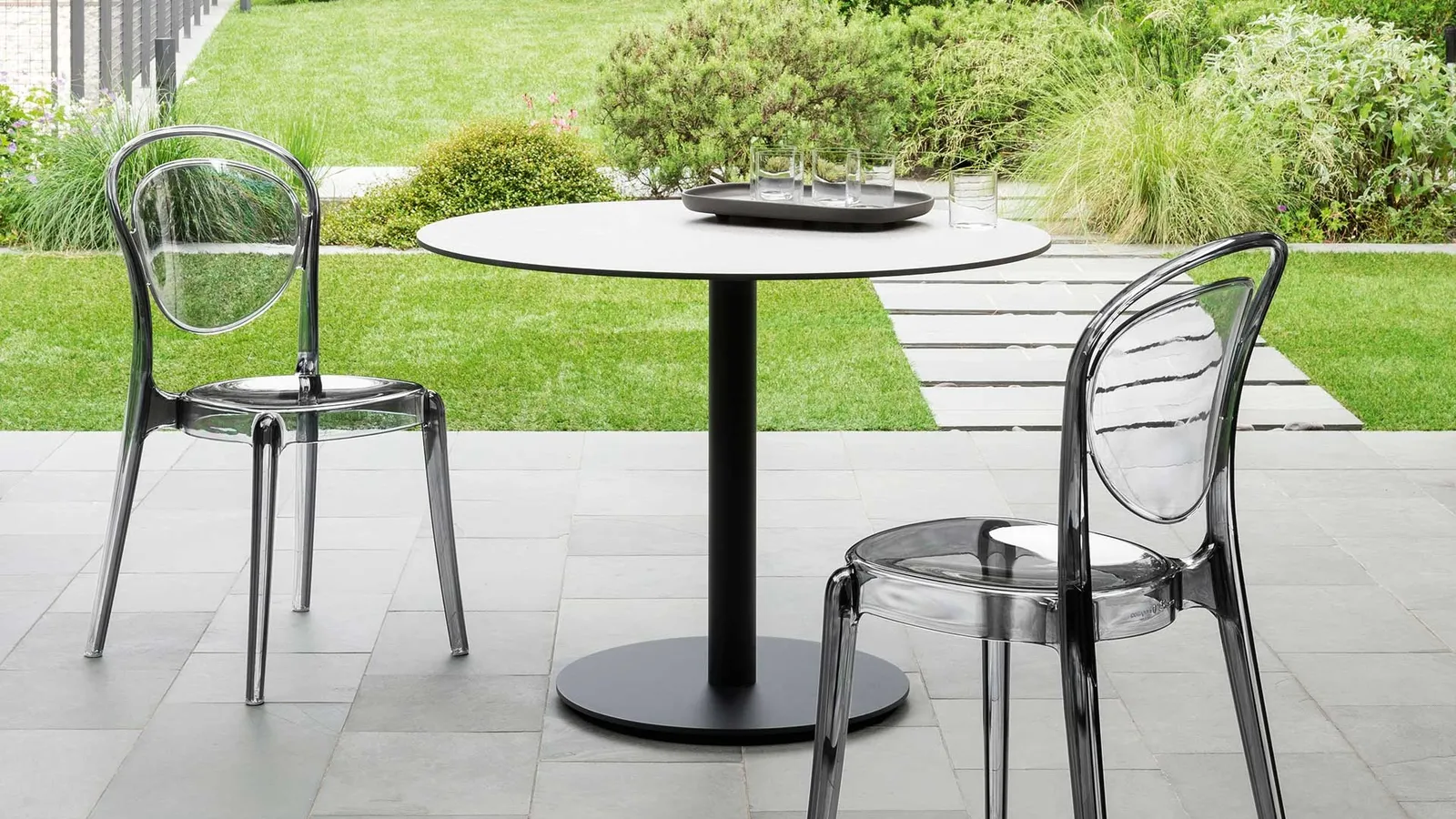 Sedia in policarbonato Parisienne di Calligaris