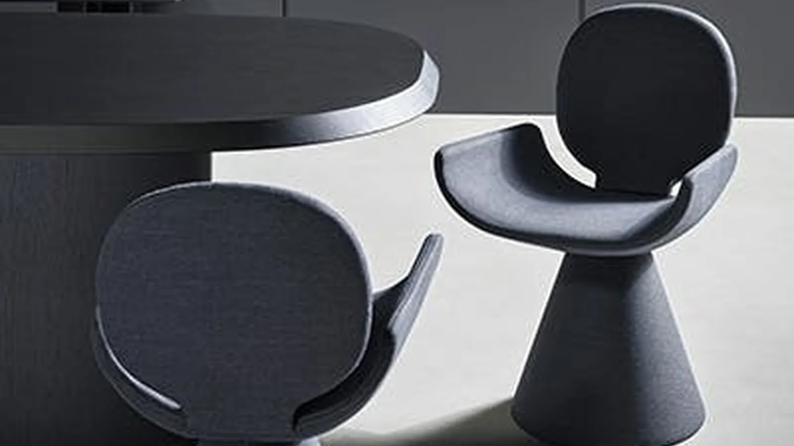 Sedia di design in tessuto Youpi di Bonaldo