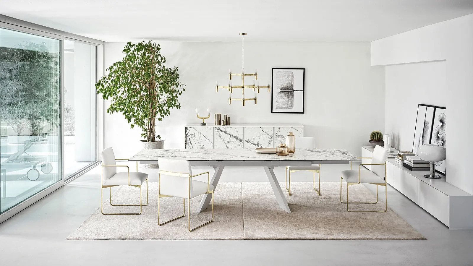Tavolo allungabile Icaro di Calligaris