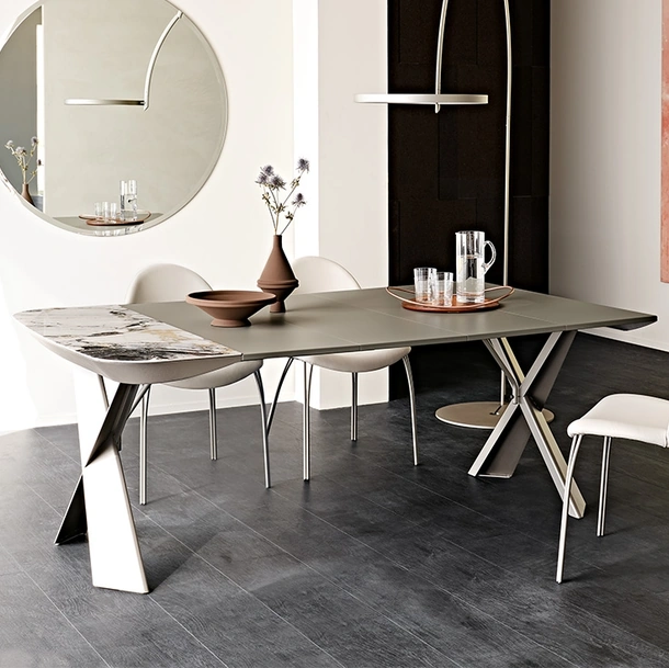 Tavolo Consolle allungabile Terminal Keramik Drive di Cattelan Italia