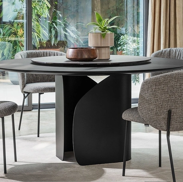 Tavolo rotondo Twins di Calligaris