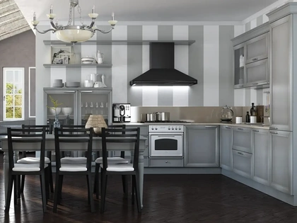 Cucina Classica angolare Le Gemme composizione 03 di Le Fablier