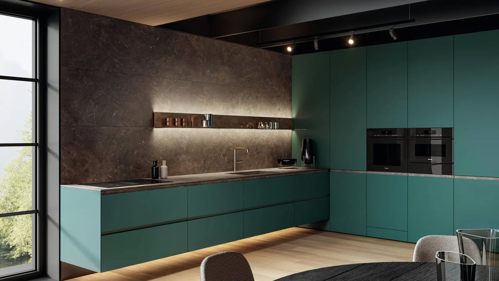 Cucina Design 36e8 Cut Project 2820 di Lago