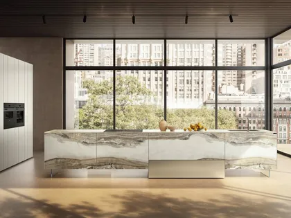 Cucina Design con isola 36e8 Project 2815 di Lago