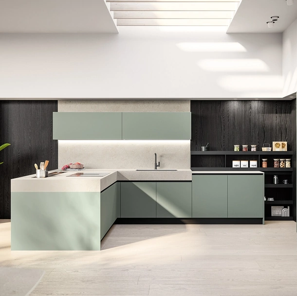 Cucina Moderna con penisola Cloe 05 di Arredo3
