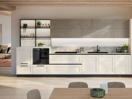 Cucina Moderna lineare Tablet 02 di Veneta Cucine
