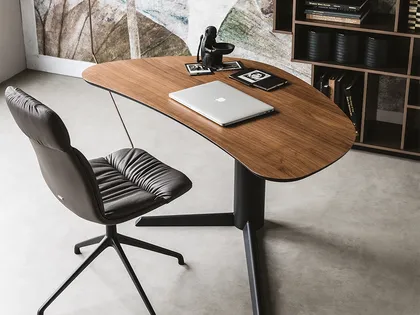 Scrivania da Ufficio in legno Malibù di Cattelan Italia