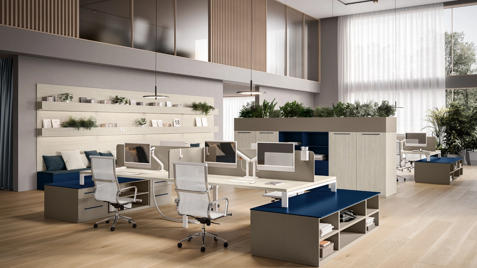 Scrivania Operativa OF100 di Giessegi